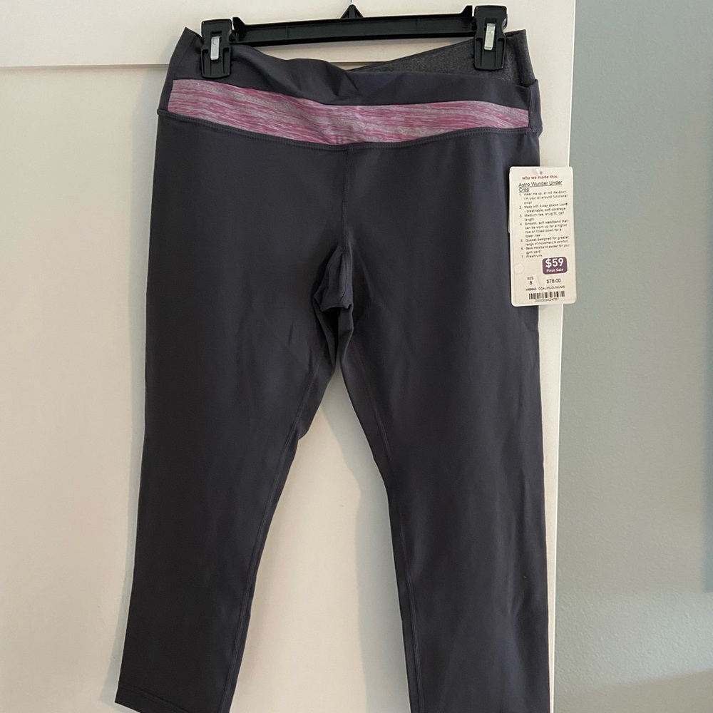 Lululemon Astro Wunder Under Crop Size 8